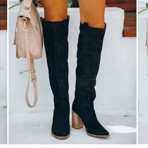 Vici Collection Saint Boots- Black- Size 9